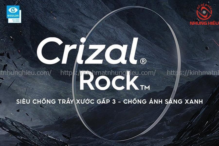 tròng kính Essilor Crizal Rock 1.56 Blue
